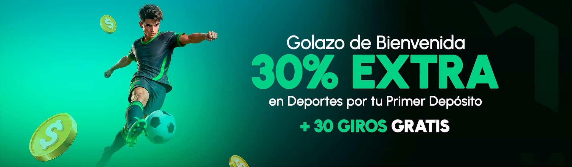 Deportes: 30% Bono de Bienvenida Deportes Primer Depósito ! Deportes: 30% Bono de Bienvenida Deportes Primer Depósito !